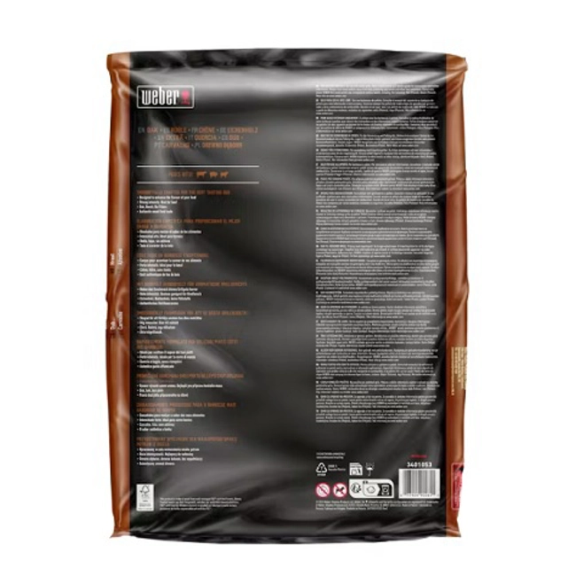 Vendita online Pellet di legno aroma Quercia Weber 